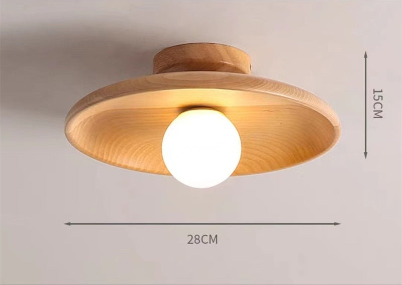 Tiko – Timeless Japandi Ceiling Lamp for Indoors and Outdoors