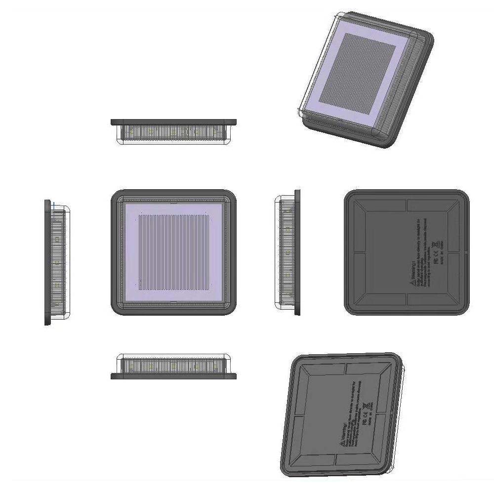 LED ground spotlights for outdoor use