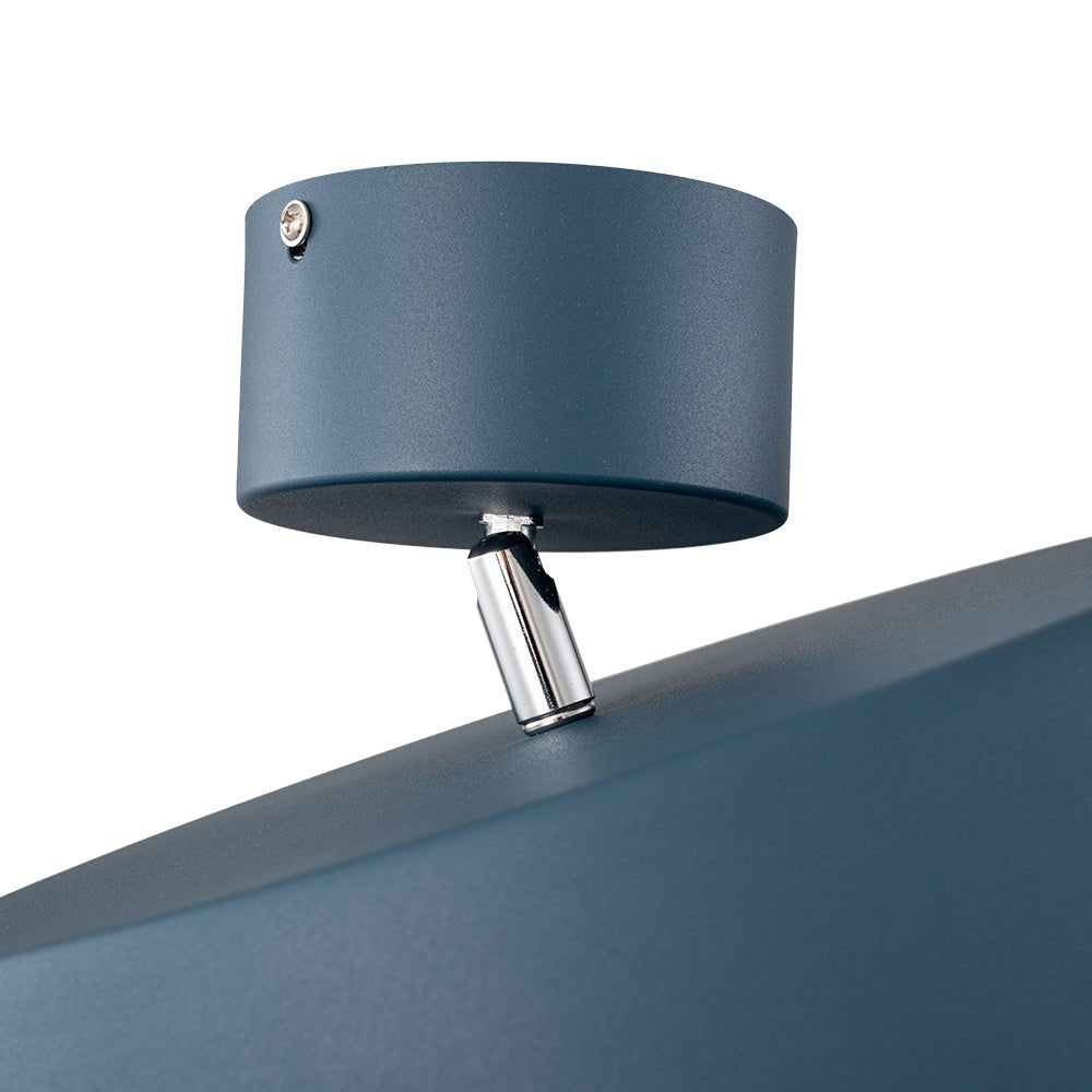 Skandynawska LED Lampa Sufitowa z Abażurem z Akrylu