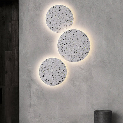 Nowoczesna Kolorowa Marmurowa Lampa Ścienna – LED – 3 Rozmiary