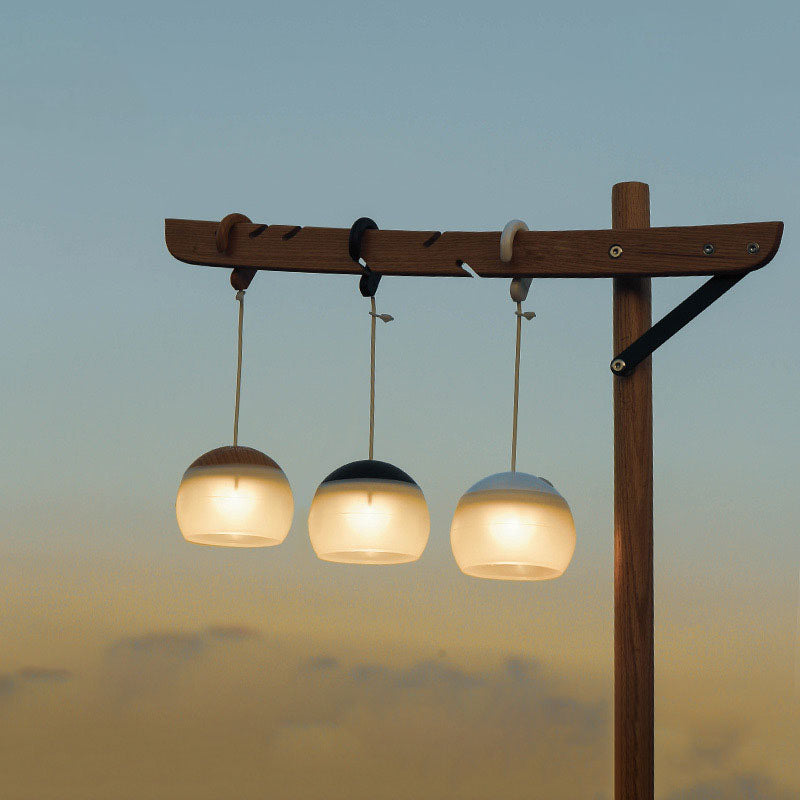 Portable Outdoor USB LED Lamp – Hanging with Hook, 12-Hour Operation