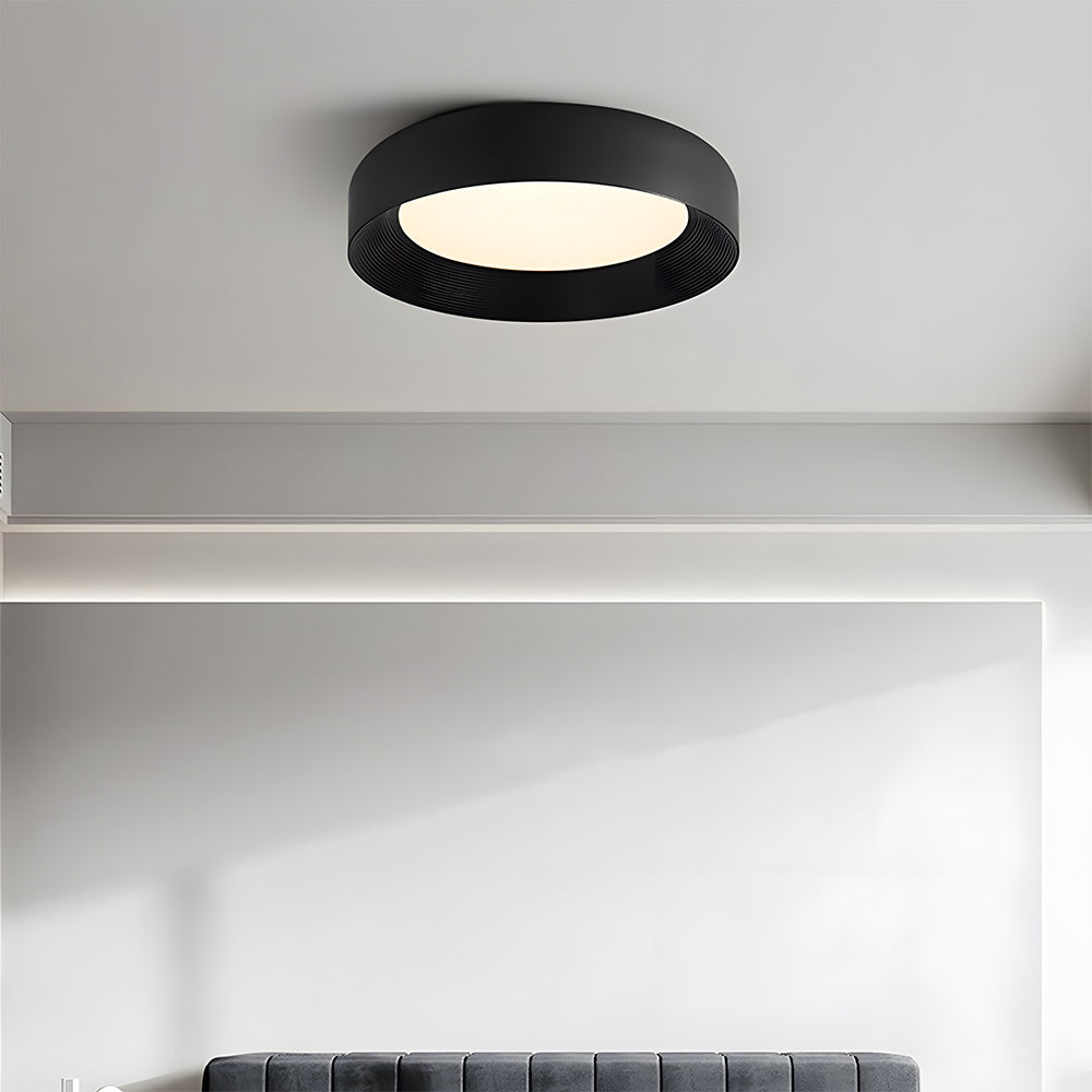 Nowoczesna Okrągła Lampa Sufitowa LED – 25/40/50 cm z Miękkim Dyfuzorem Akrylowym