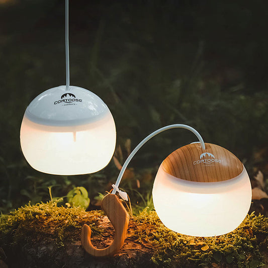Portable Outdoor USB LED Lamp – Hanging with Hook, 12-Hour Operation