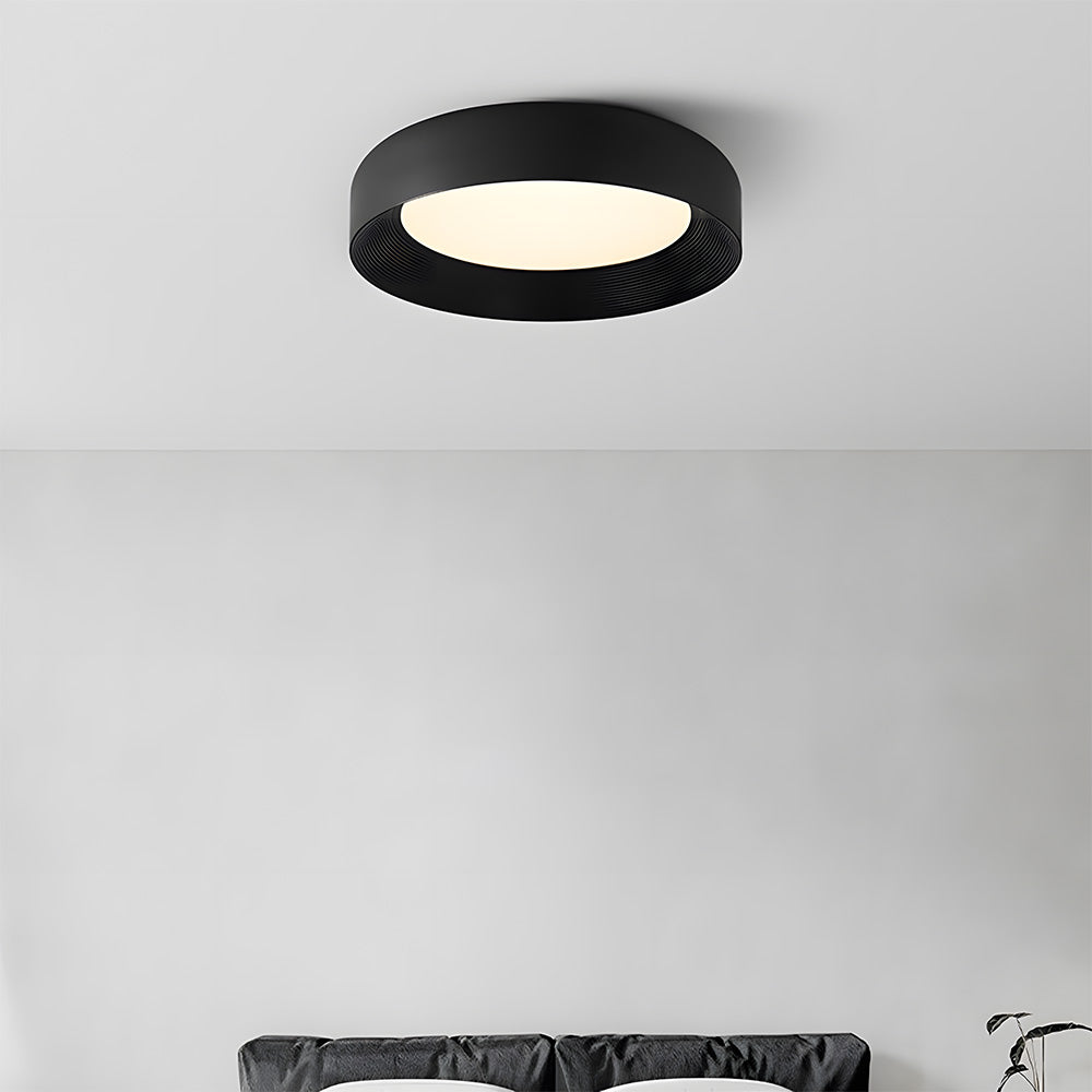 Nowoczesna Okrągła Lampa Sufitowa LED – 25/40/50 cm z Miękkim Dyfuzorem Akrylowym