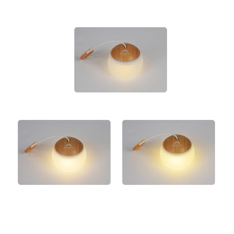 Portable Outdoor USB LED Lamp – Hanging with Hook, 12-Hour Operation