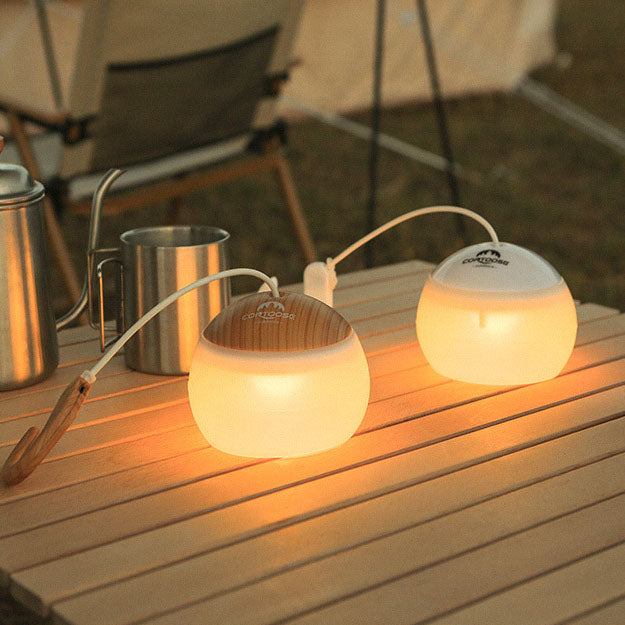 Portable Outdoor USB LED Lamp – Hanging with Hook, 12-Hour Operation