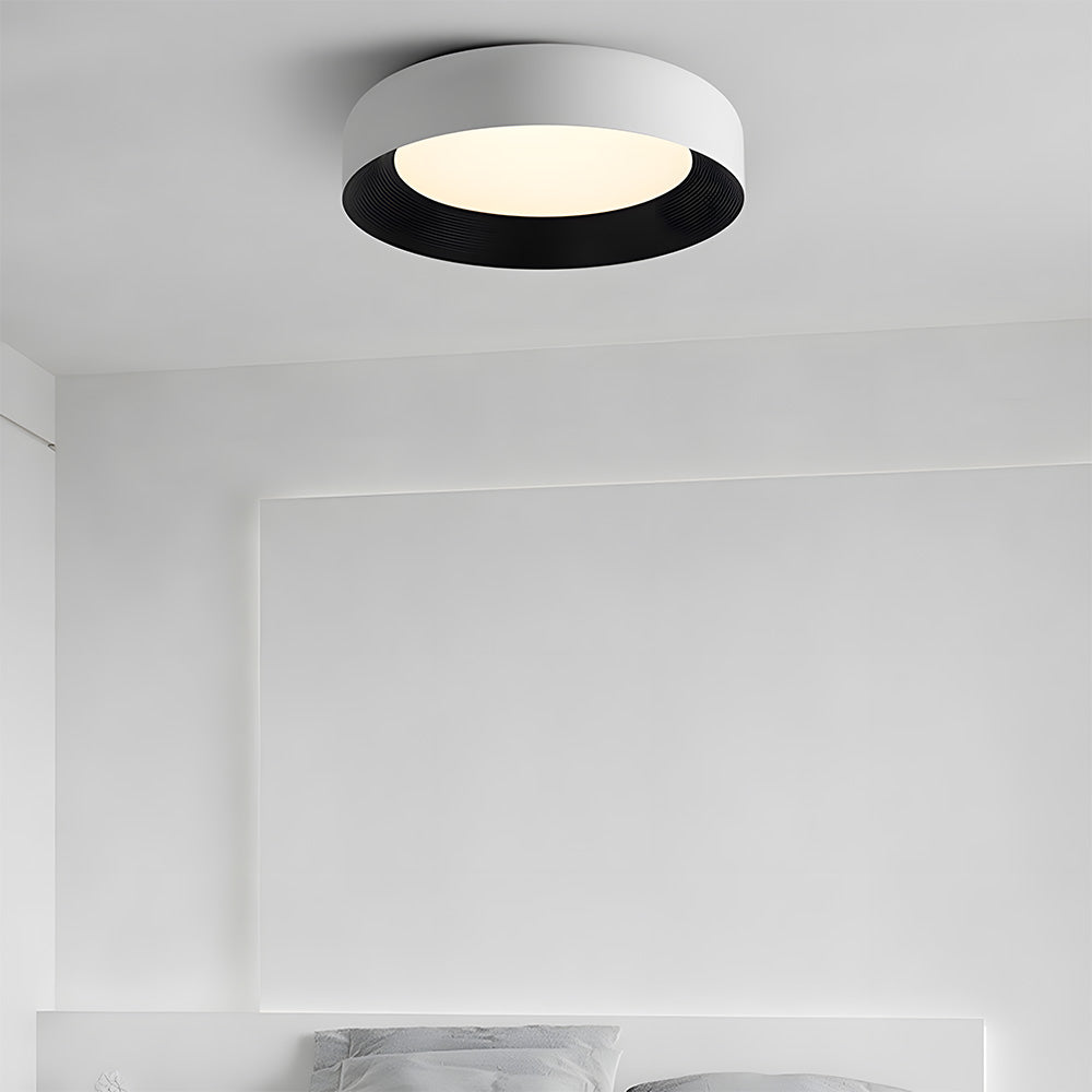 Nowoczesna Okrągła Lampa Sufitowa LED – 25/40/50 cm z Miękkim Dyfuzorem Akrylowym