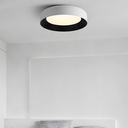 Nowoczesna Okrągła Lampa Sufitowa LED – 25/40/50 cm z Miękkim Dyfuzorem Akrylowym