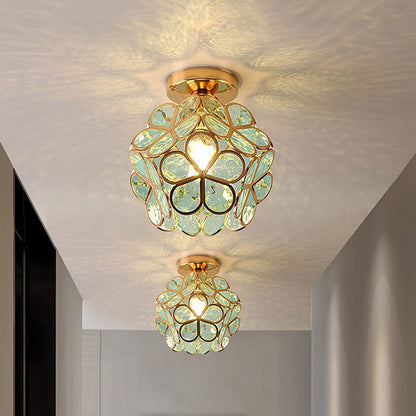 Flora – Efektowna lampa sufitowa w kształcie kwiatu z eleganckim wzorem