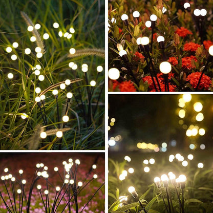 Lampa Ogrodowa Solarna LED – Zewnętrzna z Nowoczesnym Białym Światłem