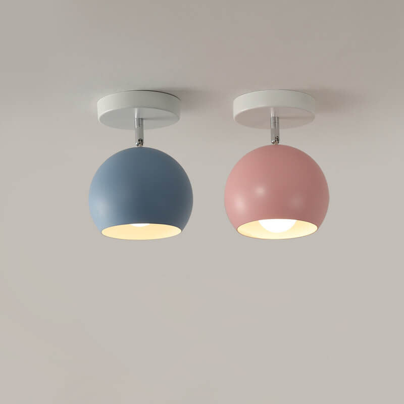 Nowoczesna Skandynawska Minimalistyczna Lampa Sufitowa z Żelaza i Drewna w Wielu Kolorach
