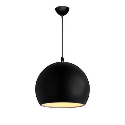 Nowoczesna Lampa Wisząca z Aluminium – Czarny, Biały, Żółty, Niebieski, Różowy, Czerwony, Zielony, Szary – E26