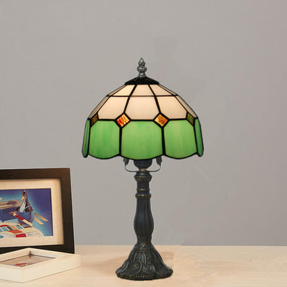 Designer Table Lamp – Handmade Stained Glass in Various Colors