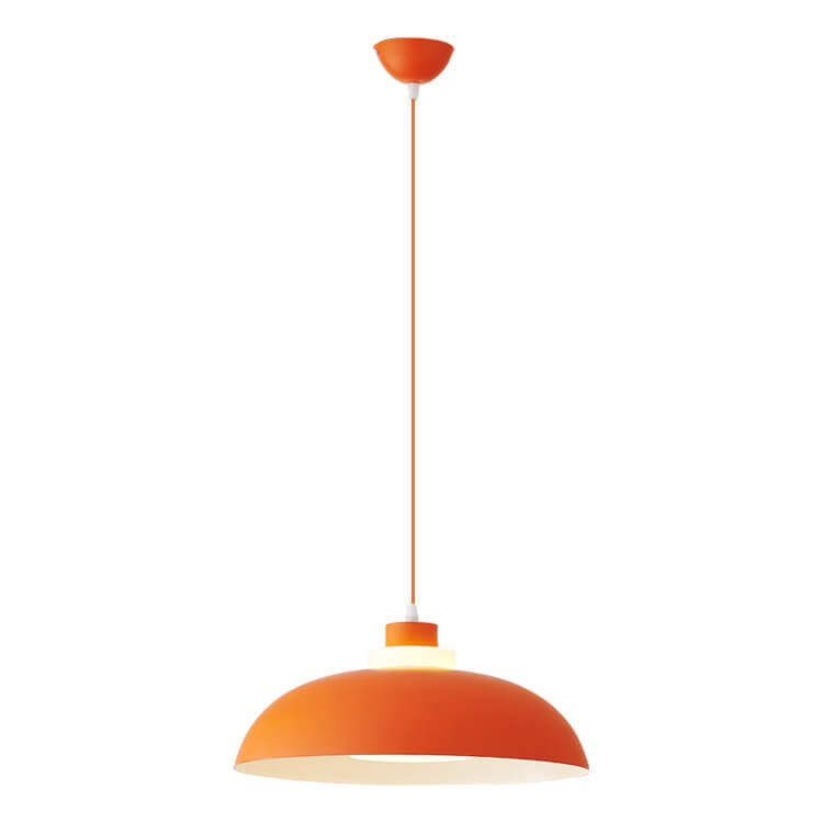 Modern Aluminum Pendant Light – E26 Socket, Multiple Colors and Sizes
