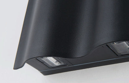 Nowoczesna minimalistyczna aluminiowo-akrylowa lampa ścienna – LED – (2/4/6 źródeł światła)