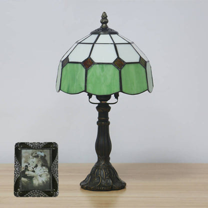 Designer Table Lamp – Handmade Stained Glass in Various Colors