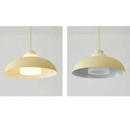 Modern Aluminum Pendant Light – E26 Socket, Multiple Colors and Sizes