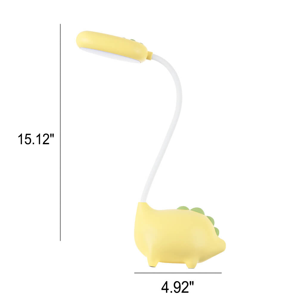 Stylish modern table lamp with integrated LED and colorful design