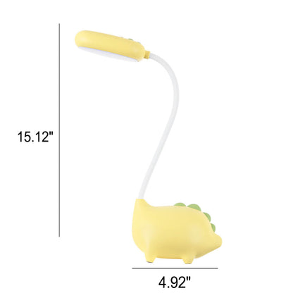 Stylish modern table lamp with integrated LED and colorful design
