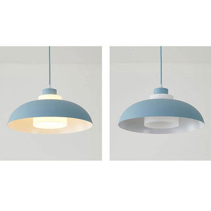Modern Aluminum Pendant Light – E26 Socket, Multiple Colors and Sizes