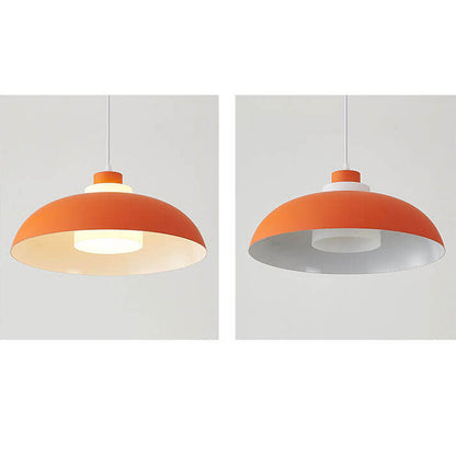 Modern Aluminum Pendant Light – E26 Socket, Multiple Colors and Sizes