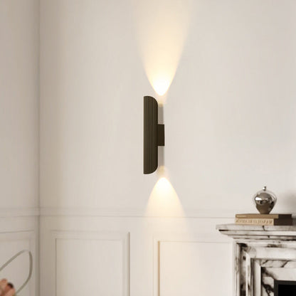 Skandynawska Lampa Ścienna – Biały/Czarny – LED 6W 600lm