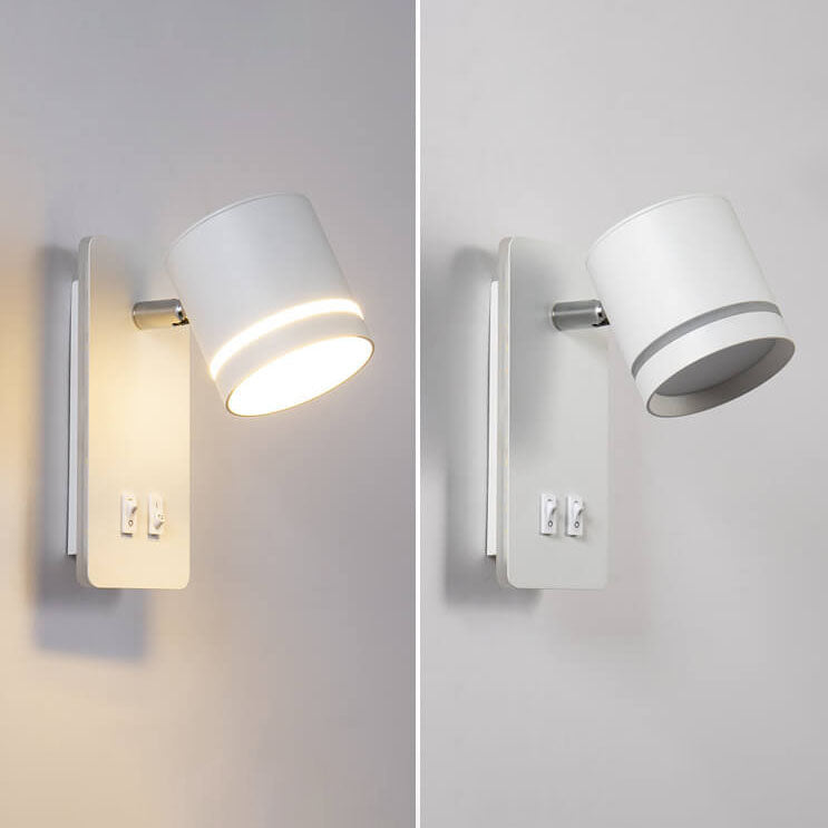 Elegancka Żelazna Lampa Ścienna z LED