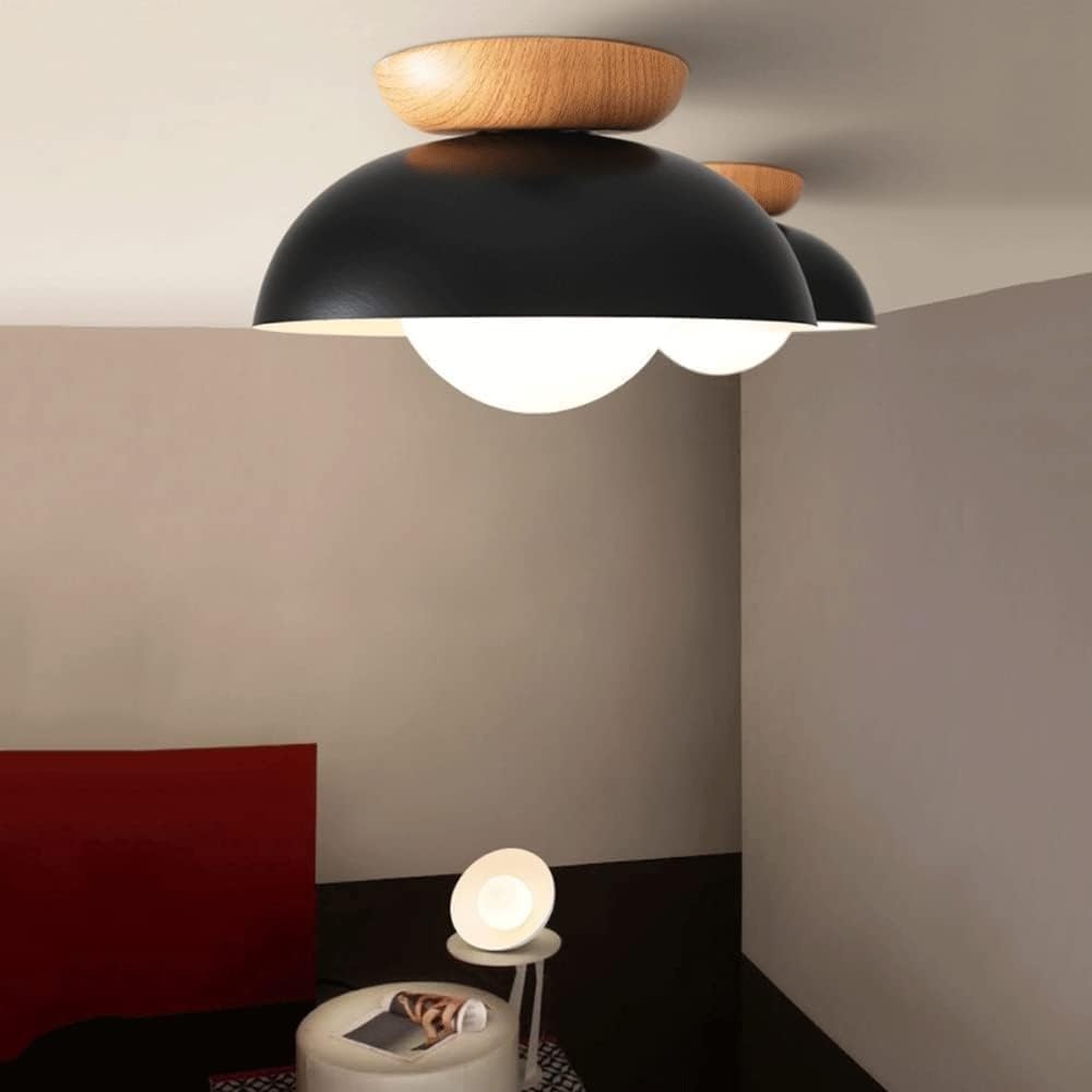 Nowoczesna minimalistyczna lampa sufitowa półwpuszczana
