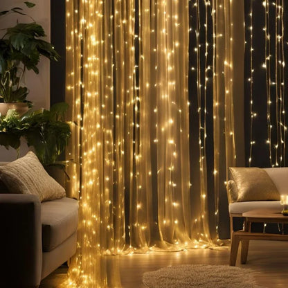 Girlanda LED - Ciepłe Oświetlenie Nastrojowe z 8 Trybami Światła