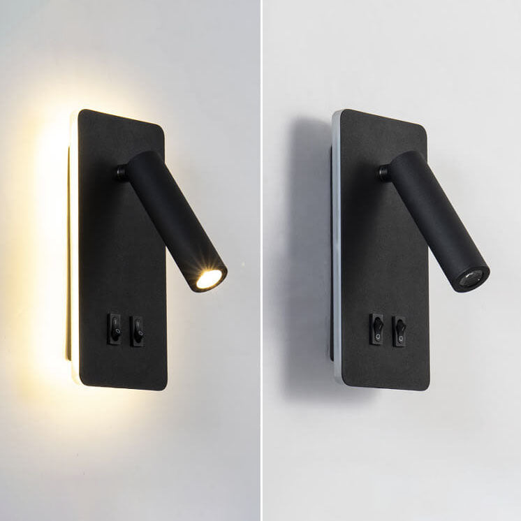 Elegancka Żelazna Lampa Ścienna z LED