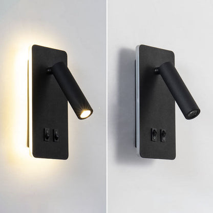 Elegancka Żelazna Lampa Ścienna z LED