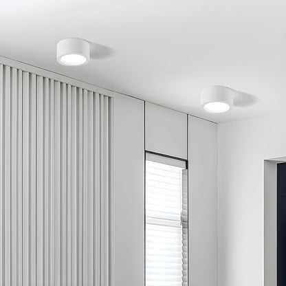 Lazzo – Elegancka Lampa Sufitowa LED o minimalistycznym designie, dostępna w różnych średnicach