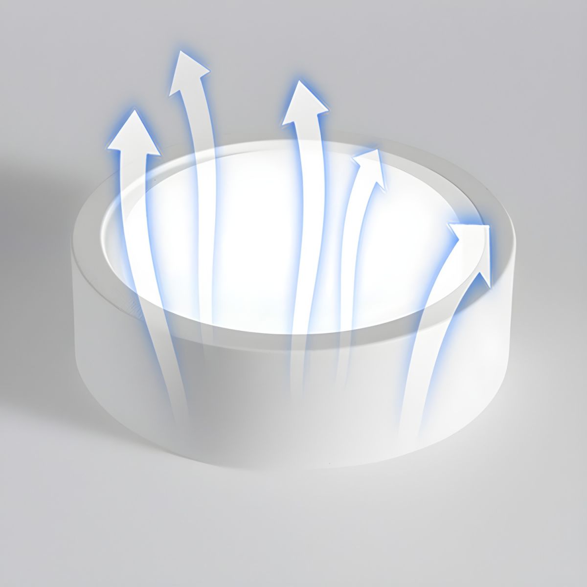 Lazzo – Elegancka Lampa Sufitowa LED o minimalistycznym designie, dostępna w różnych średnicach