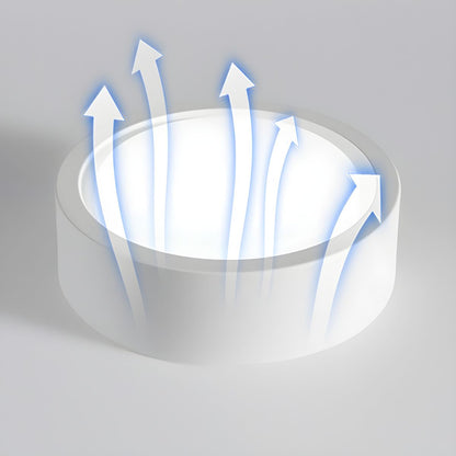 Lazzo – Elegancka Lampa Sufitowa LED o minimalistycznym designie, dostępna w różnych średnicach