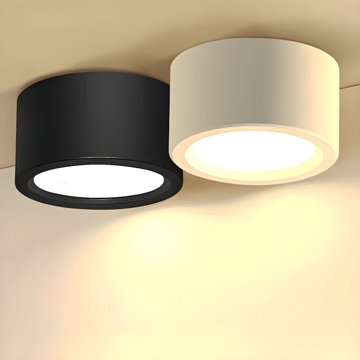 Lazzo – Elegancka Lampa Sufitowa LED o minimalistycznym designie, dostępna w różnych średnicach