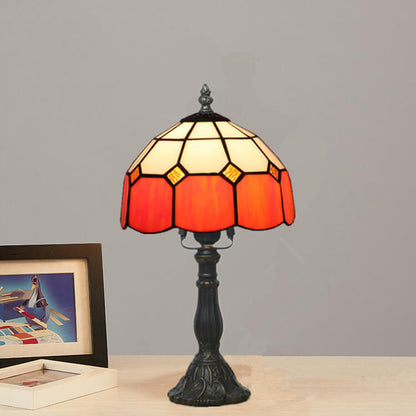 Designer Table Lamp – Handmade Stained Glass in Various Colors