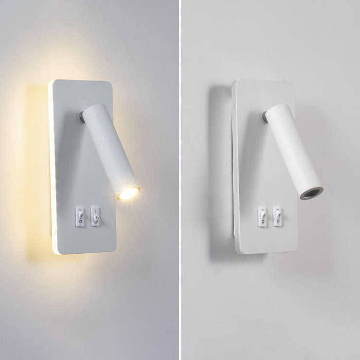 Elegancka Żelazna Lampa Ścienna z LED