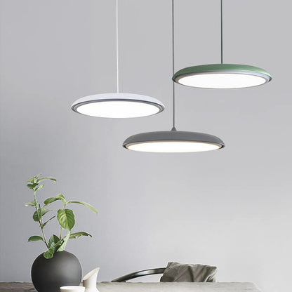 Nowoczesna Kolorowa Lampa Wisząca LED z Skandynawskim Designem