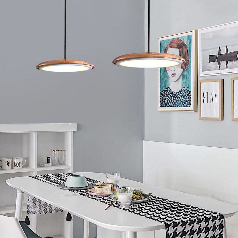 Nowoczesna Kolorowa Lampa Wisząca LED z Skandynawskim Designem