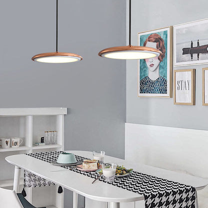 Nowoczesna Kolorowa Lampa Wisząca LED z Skandynawskim Designem