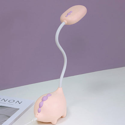 Stylish modern table lamp with integrated LED and colorful design