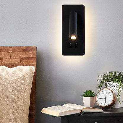 Elegancka Żelazna Lampa Ścienna z LED