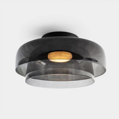Nowoczesna, designerska lampa sufitowa ze szkła – stylowy akcent do każdego wnętrza