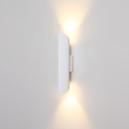 Skandynawska Lampa Ścienna – Biały/Czarny – LED 6W 600lm