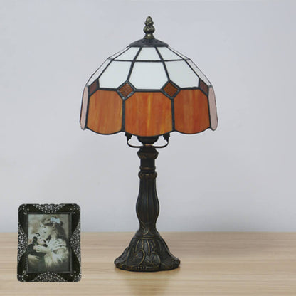 Designer Table Lamp – Handmade Stained Glass in Various Colors