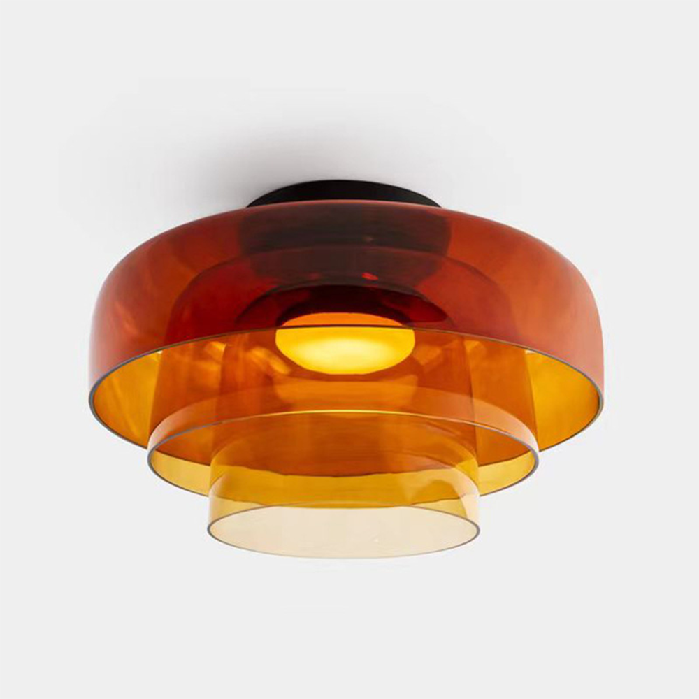 Nowoczesna, designerska lampa sufitowa ze szkła – stylowy akcent do każdego wnętrza