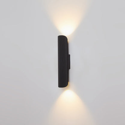 Skandynawska Lampa Ścienna – Biały/Czarny – LED 6W 600lm