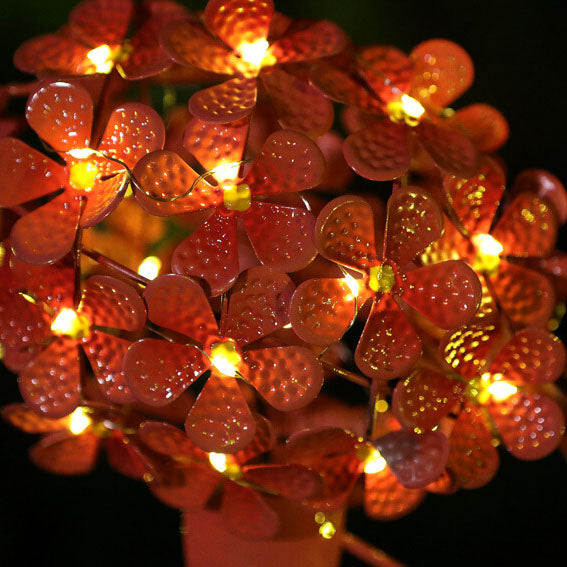 Solarna Lampa Ogrodowa LED Flaming – Różowa – (1 LED)