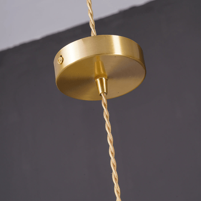 Elegancka Szklana Lampa Wisząca w Kształcie Kwiatu Hibiskusa ze Stylowym Designem