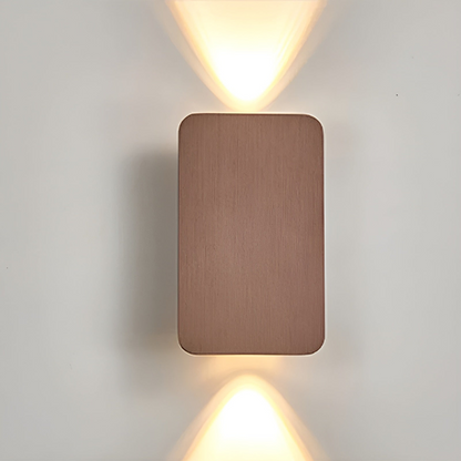 Minimalistyczna lampa ścienna LED do nowoczesnej atmosfery